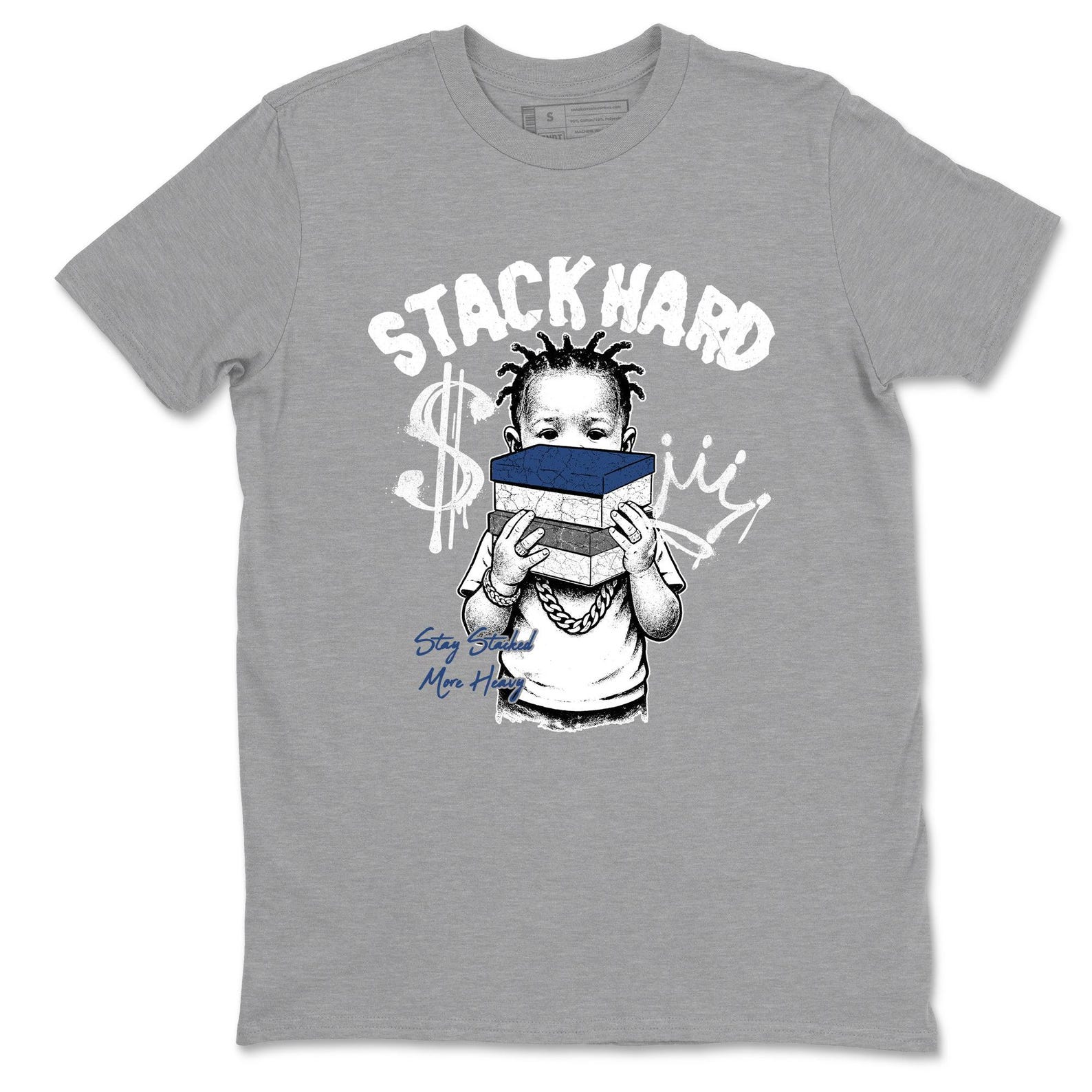 Stack Hard Graphic Tee - Streetwear T-Shirt 4XL