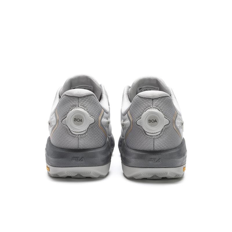 FILA Boa Explorer 2 Slip-On Minimalist Versatile Mountain Style Breathable Low-Top Outdoor Functional Shoes Men Shoes Moonstone-Gray A12M431205FLR