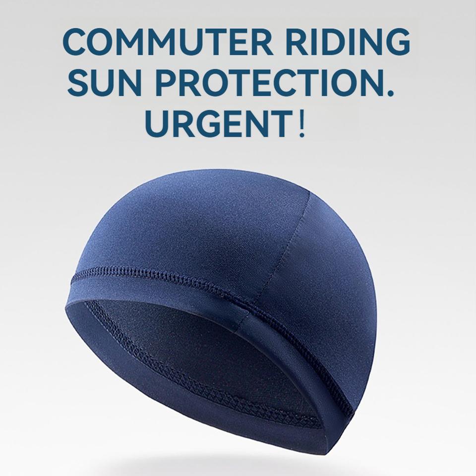 1Pcs Outdoor Riding Cap Windproof Sunscreen Sports Hat Sports Gear Headgear Bicycle Motorcycle Helmet Lining Men Women