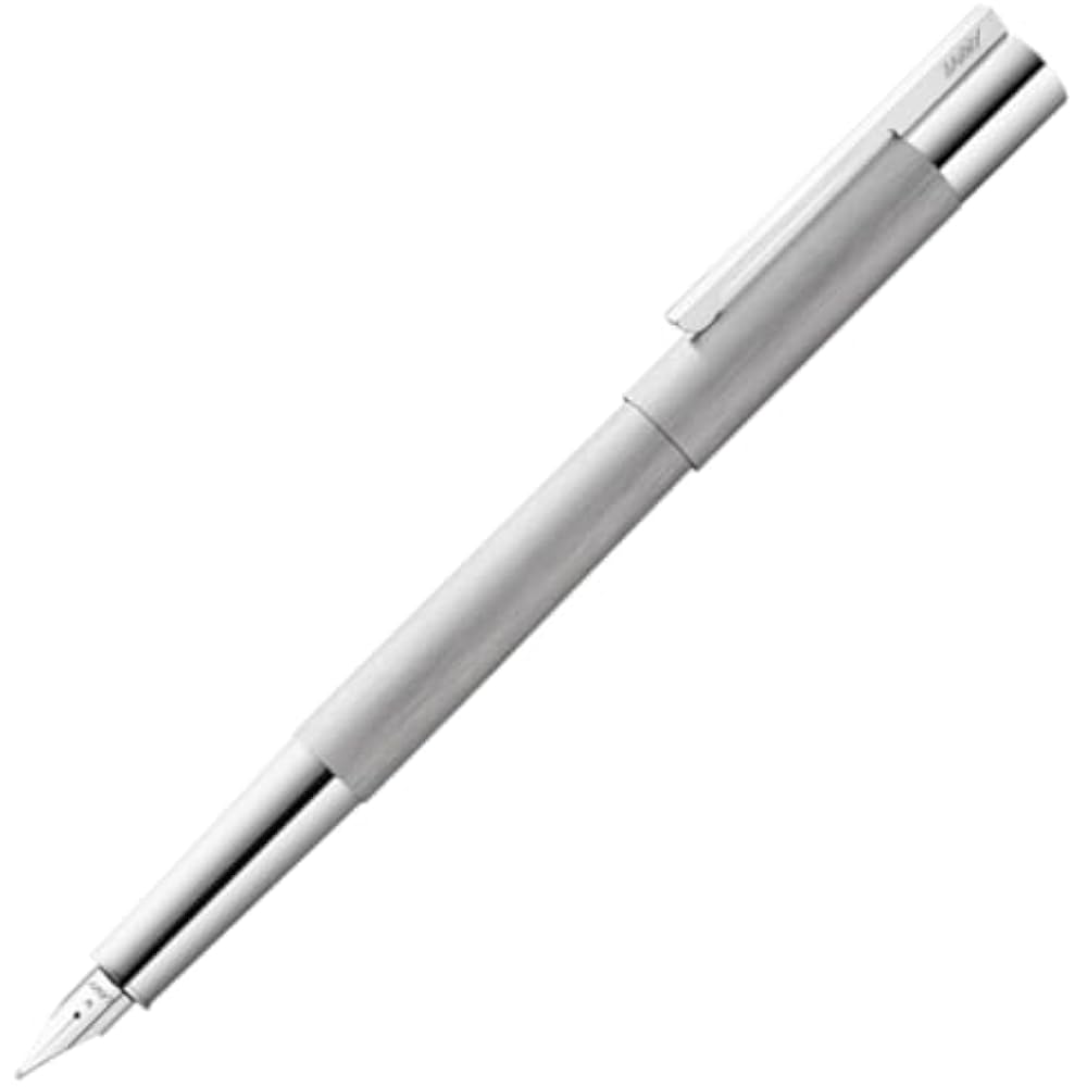 LAMY Ramy Fountain Pen EF Ultra Fine Scala Stainless Steel L51-EF Regular Imported