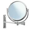 Deluxe X5 Magnifying Mirror - Wenko - Ø 19 Cm - Adjustable Height - Chrome-plated Steel