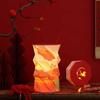 Yousheng Foldable Lantern Night Light Portable Hanging Ambient Lamp with Handle Year of The Horse Festive Gift for Home Decor Chinese New Year