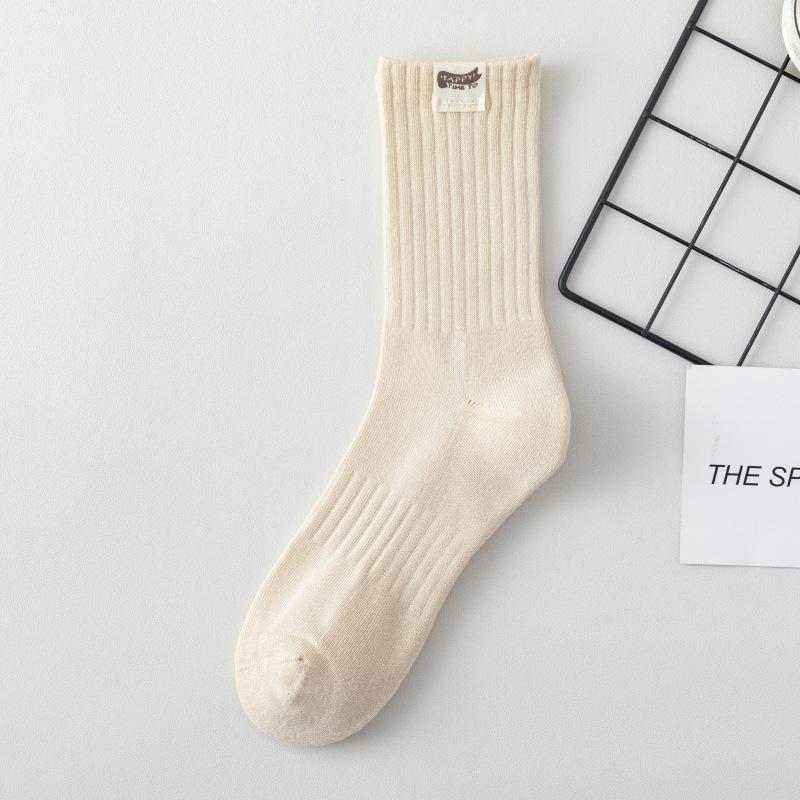 Cityboy Unisex Trendy Mid-Calf Skateboard Socks - Thick Towel Bottom, Street Style, Cotton Fabric