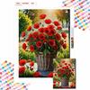 New Arrival 5D DIY Full Circle Diamond Painting "Sunshine Flower Basket" Embroidery Cross Stitch Home Decor Gift