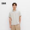Semir Men's Cooling Breathable Knit Polo Shirt