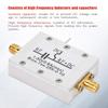 Ciglow Bias Tee Broadband, 25K-100MHz Coaxial Feed RF Broadband Radio Frequency Microwave Coaxial Bias.