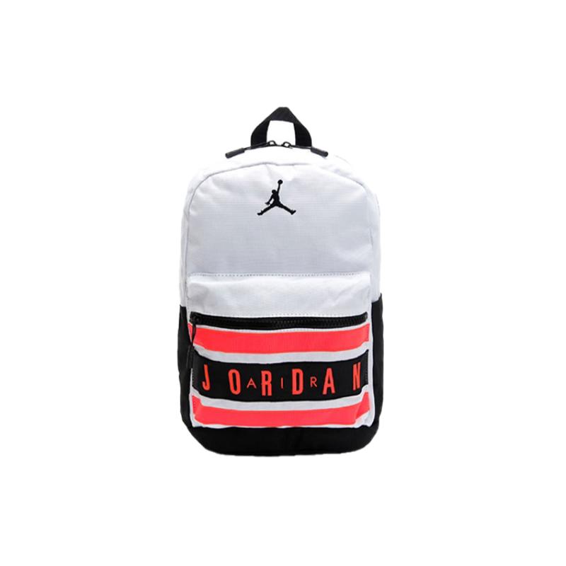 

Jordan Polyester Basketball Bag Backpack Regular Unisex White Red Jordan 9A0290-WR6