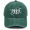 Taylor Swift Cotton Embroidered Baseball Cap With Sunshade For Casual Wear