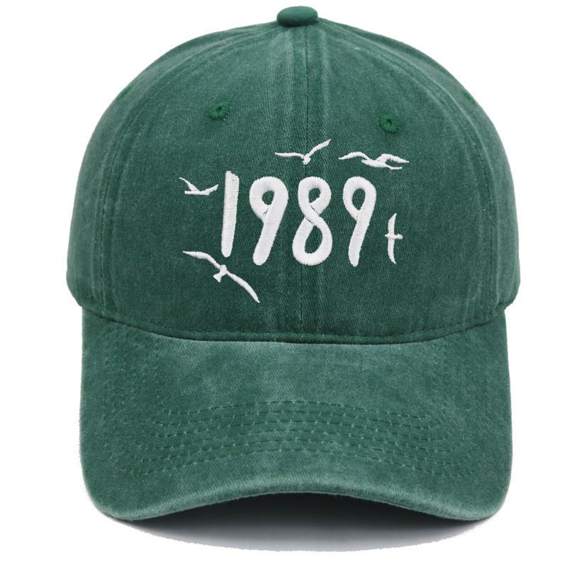 Taylor Swift Cotton Embroidered Baseball Cap With Sunshade For Casual Wear