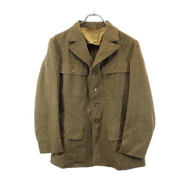 

VINTAGE Military jacket 38S Khaki Men s Used