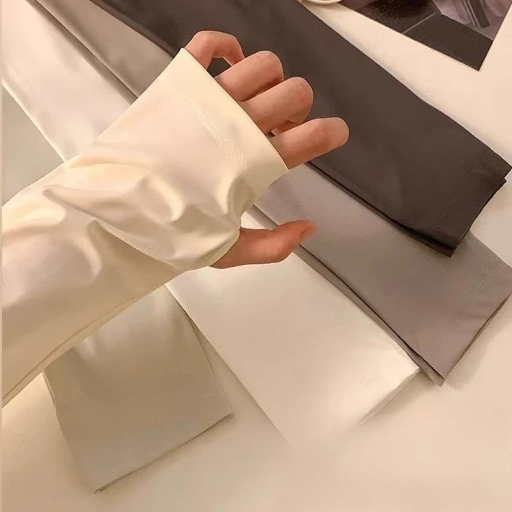 Breathable Loose Sleeves Sun Protection Cycling Driving Gloves Arm Protection Sleeves  Women Men