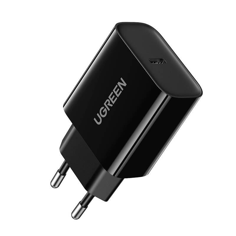 Network Charger Eu Ugreen Cd137 Usb-C, 20W, Pd3.0 (Black)