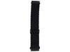 New GlacierX Slide Strap Nylon Black 22mm Braided Smartwatch Strap