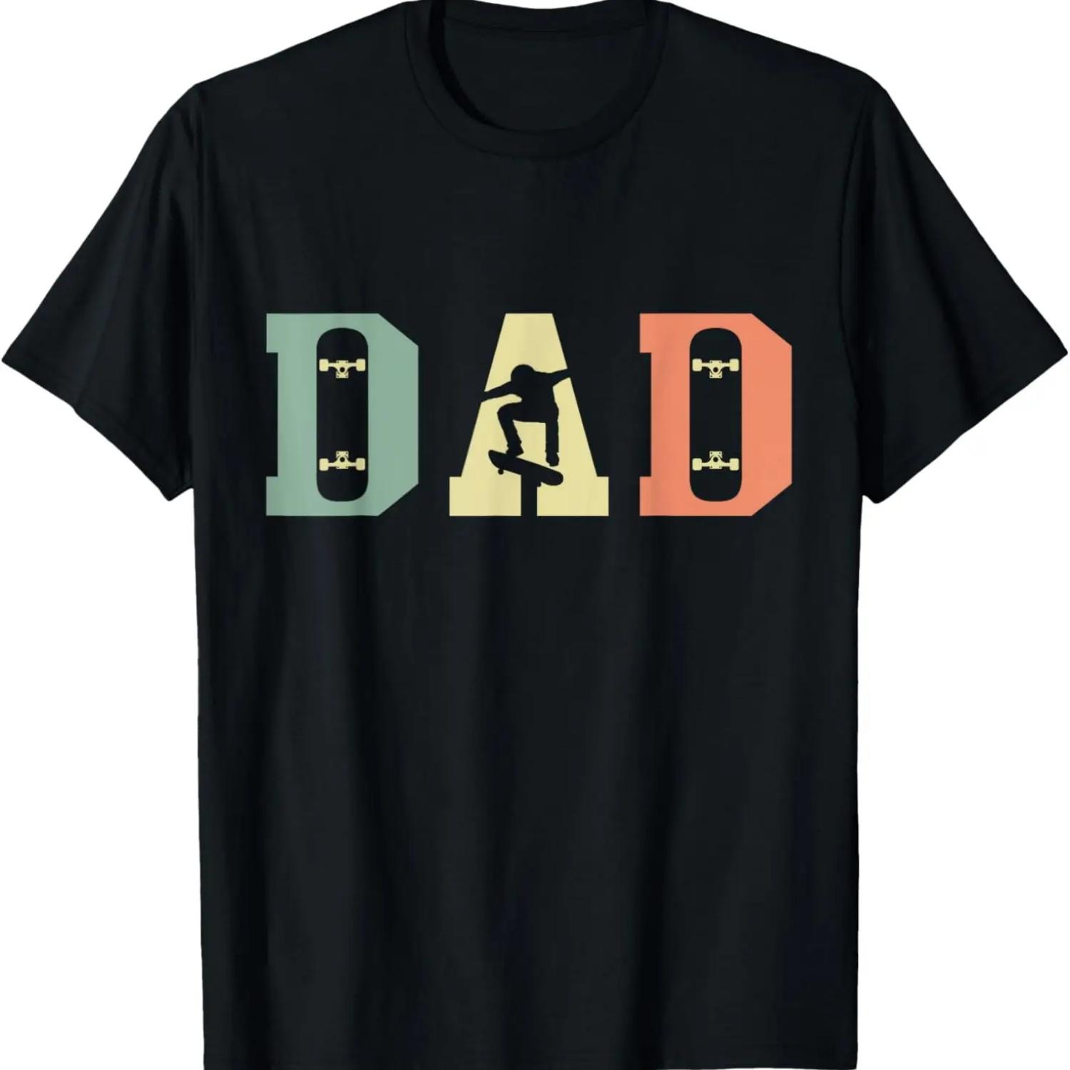 

Скейтборд Скейтбордист Папа Катание на скейтборде Скейтбординг Футболка на День отца XXXXXL чёрный