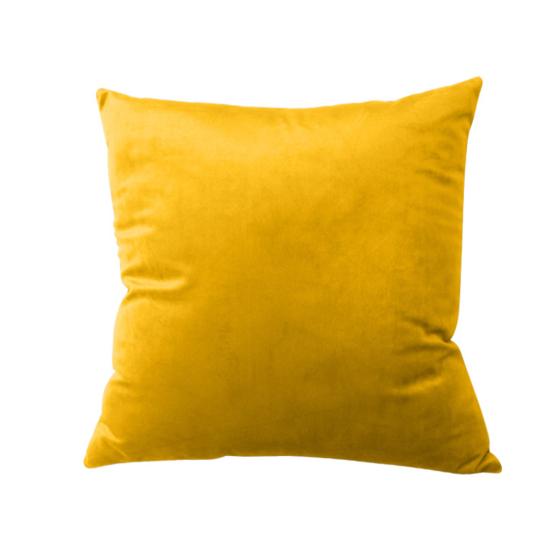 Einfarbige Samt-Kissenhülle, Weiche Plüsch-Kissenhülle, 17,7 x 17,7 Zoll Glatte Samt-Kissenbezug für Sofa, Bett, Büro, Gemütliche Wohnkultur