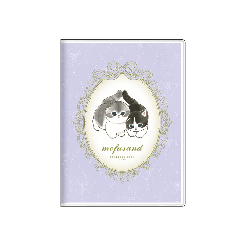 Stationery mofusand Character Planner 2026 Monthly A6 Frame S2959178 Sun-Star