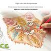 Deli 7070-24 Hexagonal Barrel Colored Pencils, 24 Colors