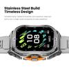 2025 New GPS Smart Watch Men 1.96-inch HD AMOLED Screen Compass Bluetooth Call 5ATM Waterproof Sport Smart Watch for Android iOS