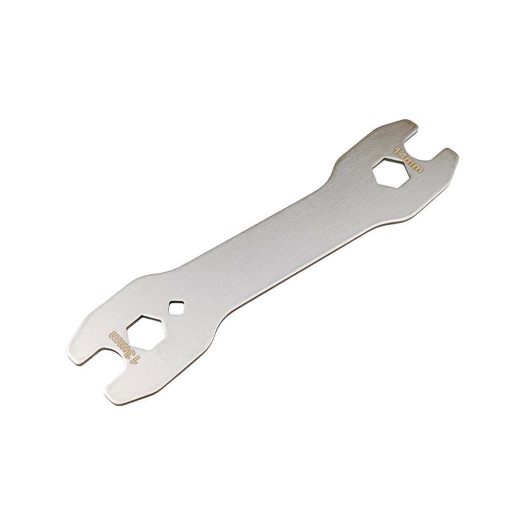 Ergonomic Bicycles Hub Adjustment Tool Stainless Steels Bike Hub Wrench Repair Tool Bicycles Hub Cone Wrench Enduring
