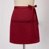 Customizable Summer Fashion Short Half Apron with Printable Logo for Kitchen and Hotel Use