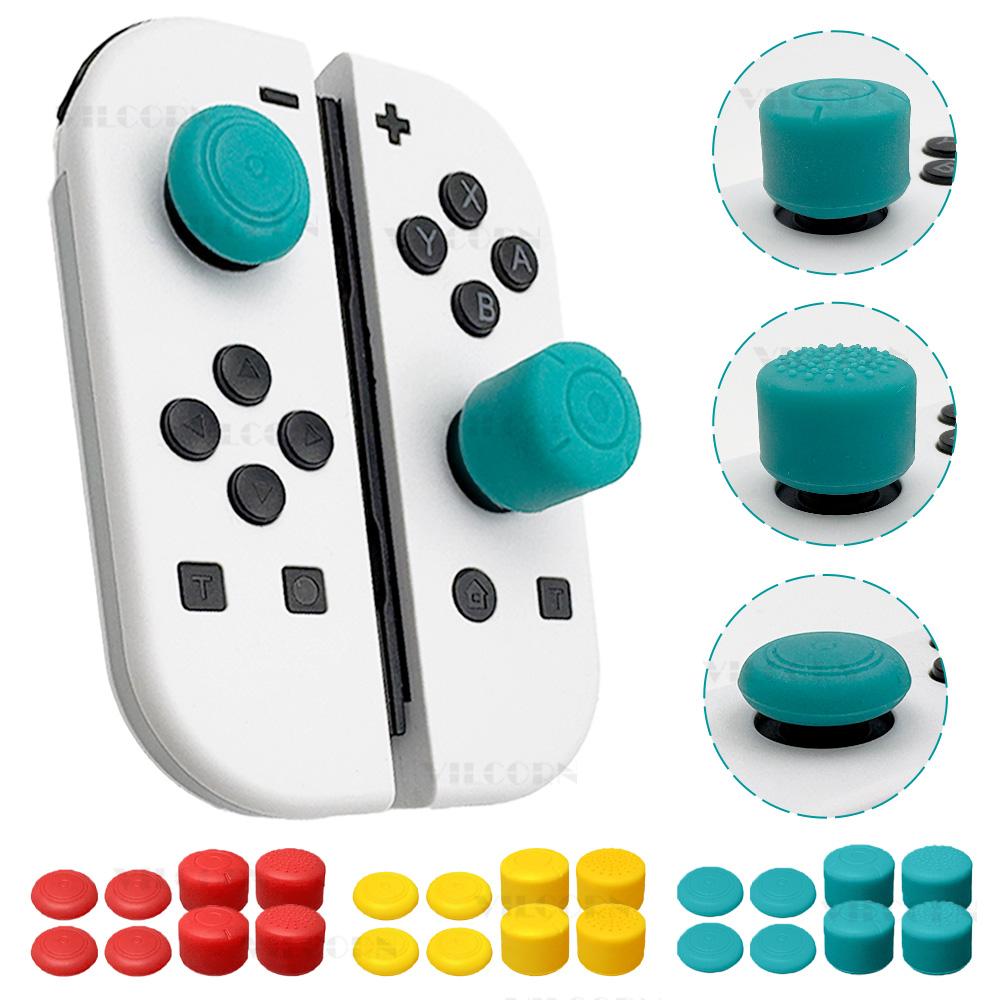 Silicone Rubber Joystick Grips For Switch JoyCon ThumbSticks Cap for Switch Oled Lite Higher Joystick Cap Great For Big Hands