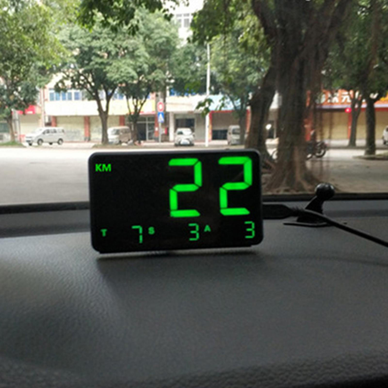 

Цифровой дисплей предупреждения о превышении скорости Сигнализация усталости водителя внедорожника Автомобильный стиль PH км/ч C80