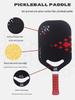 Smiley Face Professionelles T700 Carbonfaser Pickleball Schläger Set