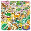 50 Lizard Doodle Personalized Cartoon Animal Children's Creative DIY Skateboard Luggage Stickers Waterproof