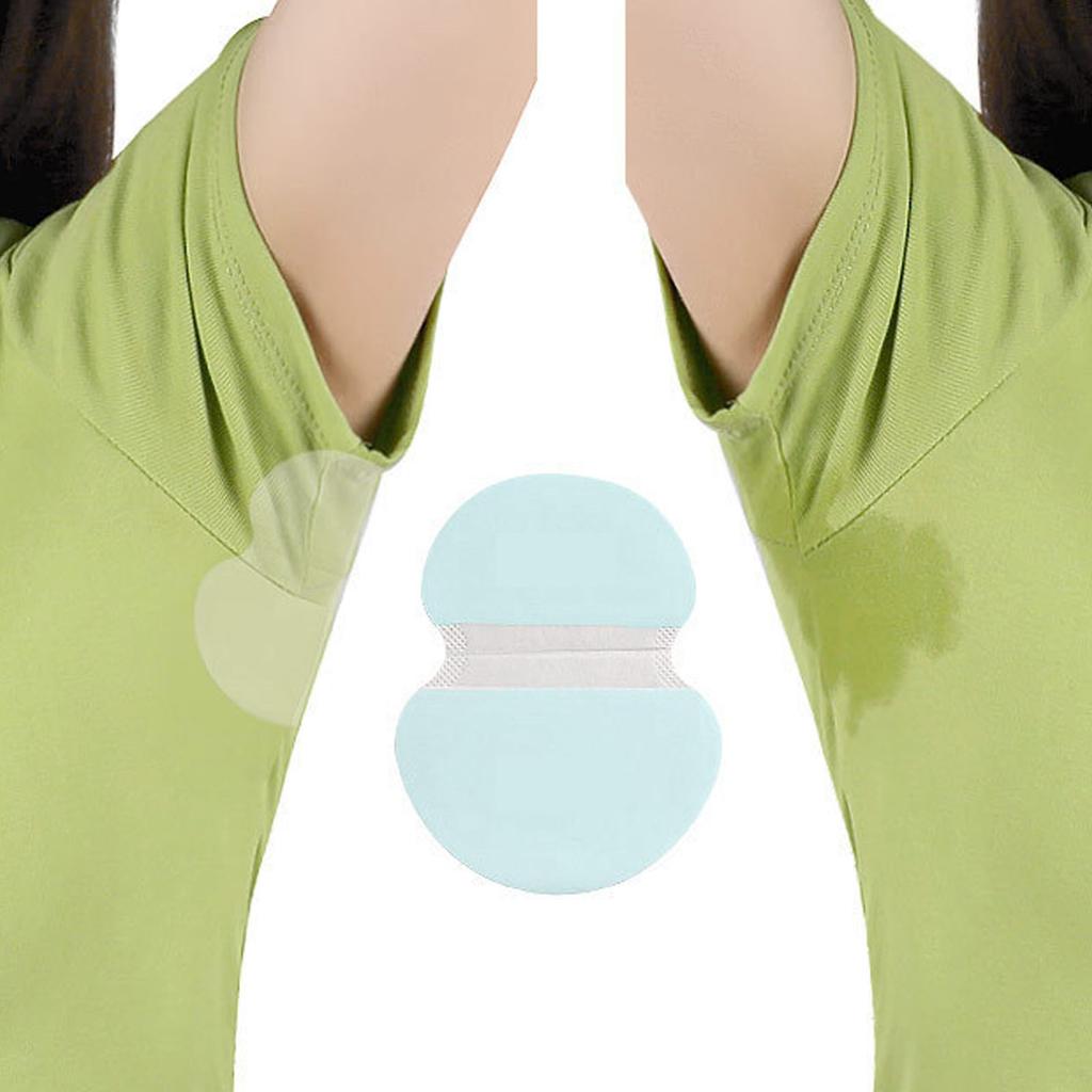 100PCS Armpit Sweat Pad Disposable Invisible Long Lasting Underarm Sweat Absorbent Pad for Summer