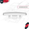 Drainage Cap for PVC Windows, White Cover, 36 mm, Set of 10