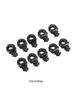 Camera Data Cable TPU Screw Thread Fixed Buckles SDI Video Cable Fixing Clamps Power Line HDMI Sorting Clip Tools Tiny Cage DSLR