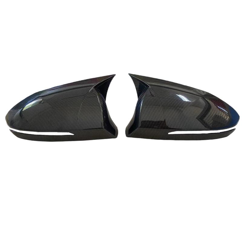 OX Horn Side Wing Mirror Cover Caps for Hyundai Tucson NX4 - Rearview Mirror Cover Shell Trim Add On Car Accessories