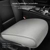 Ice Silk Car Seat Cushion, Universal AllSeason, Breathable, AntiSlip, Summer Pad Grey Front