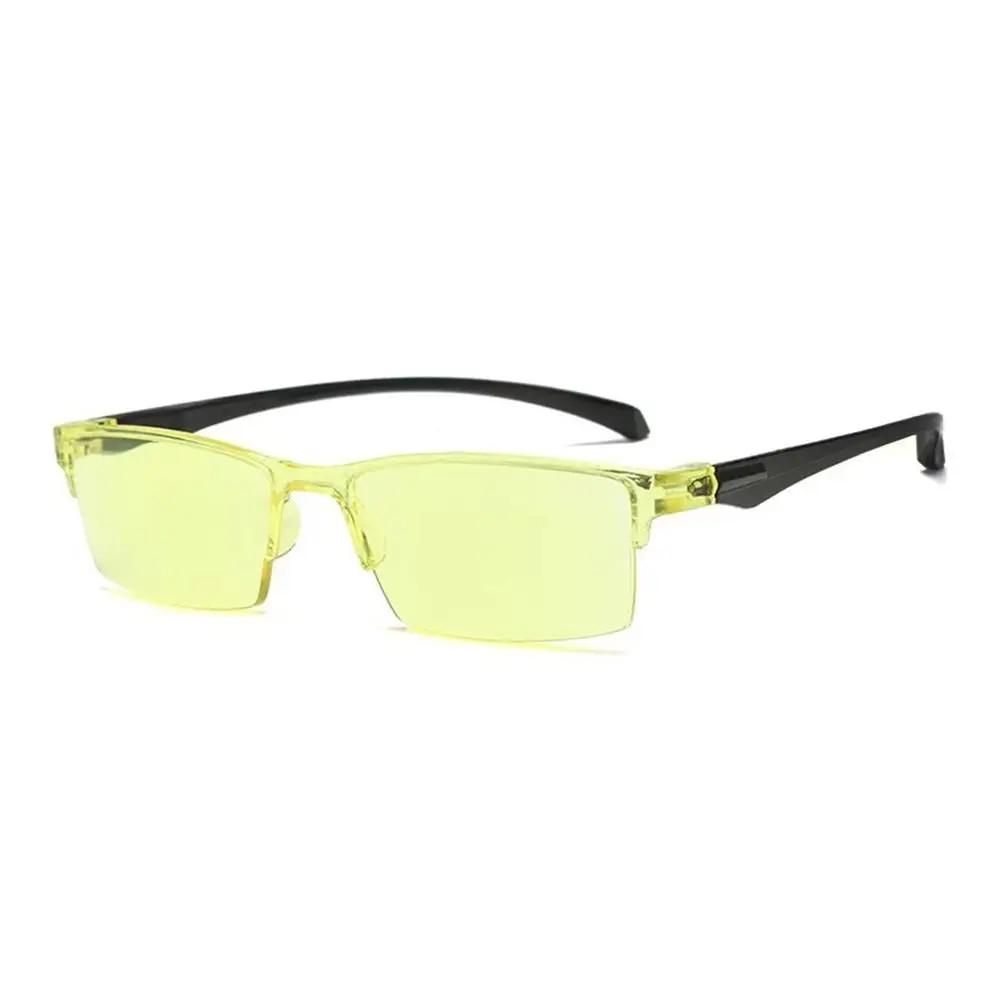 Neu Anti Blue Ray Lesebrille Smart Automatische Zoom Lesebrille Autofokus Power + 1,0(100) ~ +7,0(700) Halbrand Unisex