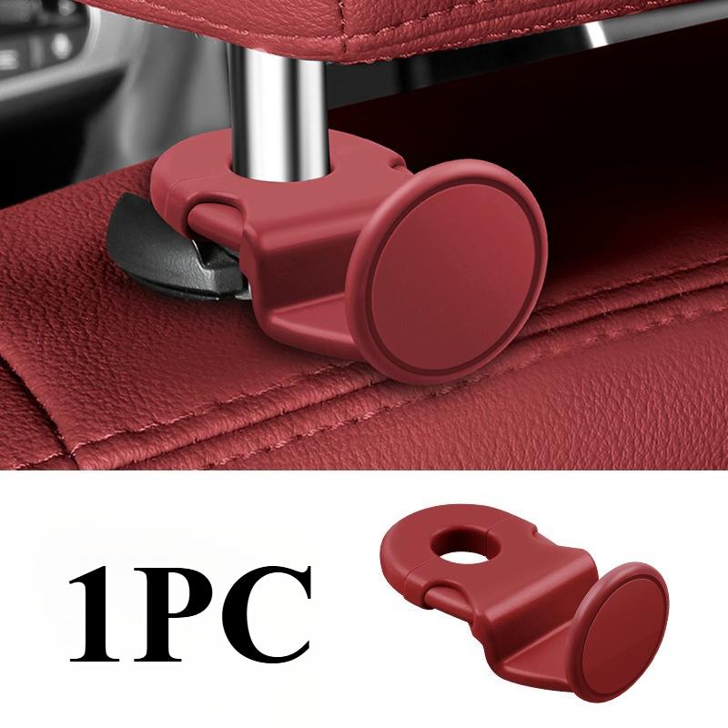 Multi-Use Anti-Scratch Car Back Seat Hook Car Interior Organizer Accessories 20KG Heavy Duty For Grocery Bag Car Headrest Hanger