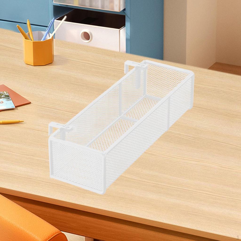 Adjustable Hook Hanging Organizer Rack for Dormitory Bed, Ideal Phone And Drinks