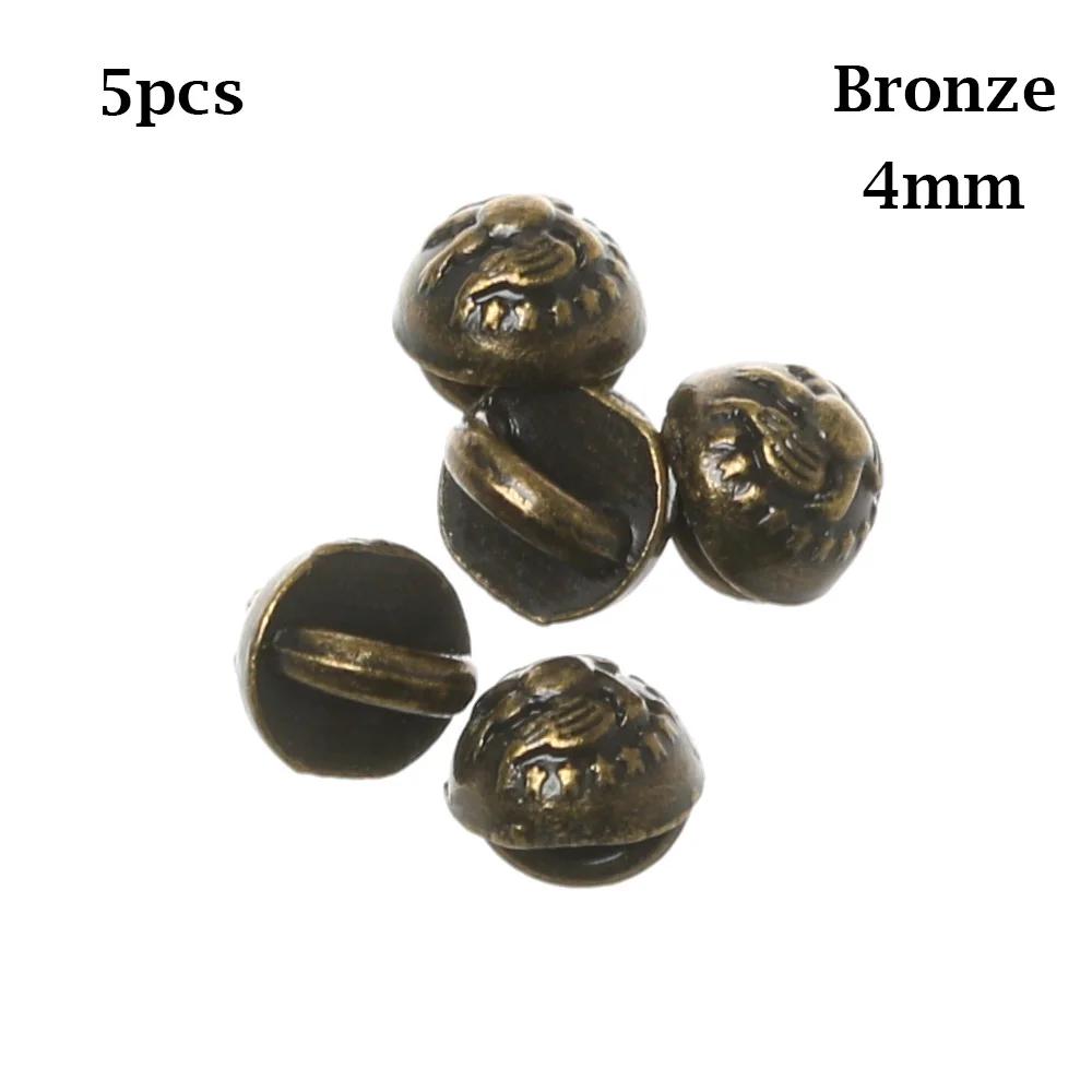 5 Pcs 4/5/6mm Mini Buckles Doll Buttons Belt Buckle DIY Doll Clothes Pattern Decoration Dollhoues Miniature Dolls Accessories