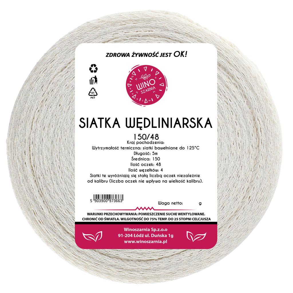 Sausage Net for Smoking Ham Meat 150/48 - 50m