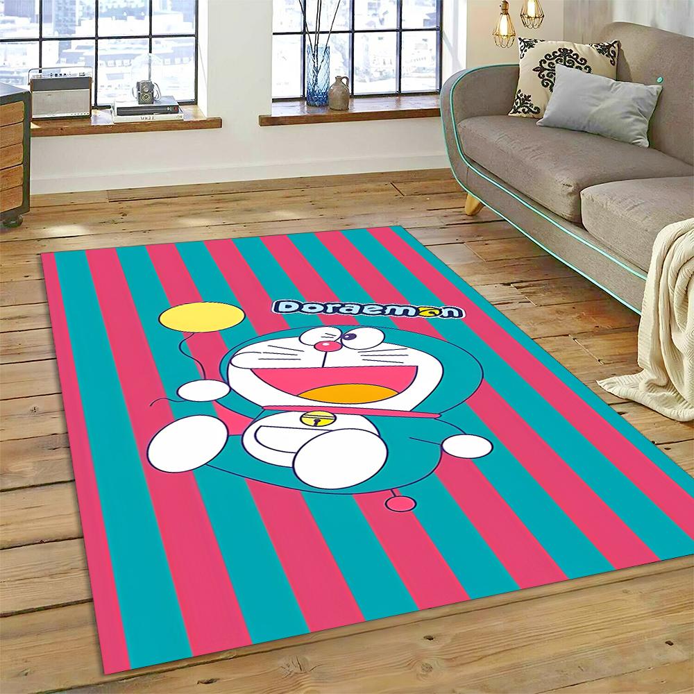 3D D-Doraemon Cartoon Dream Carpet Rug for Living Room Bedroom Home Sofa Decoration,Kids Play Non-slip Floor Mat