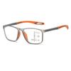 New Trend Flexible Multifocal Progressive Reading Glasses Men Women Bifocal Presbyopia Eyeglasses Near Far Sports Eyewear  +4.0