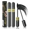 Double Effect 4D Mascara Two In One Fiber Long Curling Thick Non Smudging Waterproof Mascara