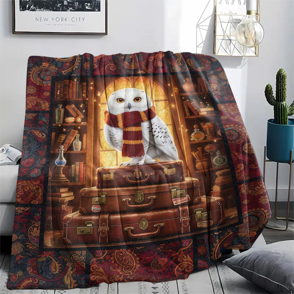 1 Stück Flanelldecke mit Cartoon-Druck, Hohe Qualität, Bequem für alle Jahreszeiten, Heimdekoration, Wärme und Komfort, Perfekt als Weihnachts- oder Geburtstagsgeschenk