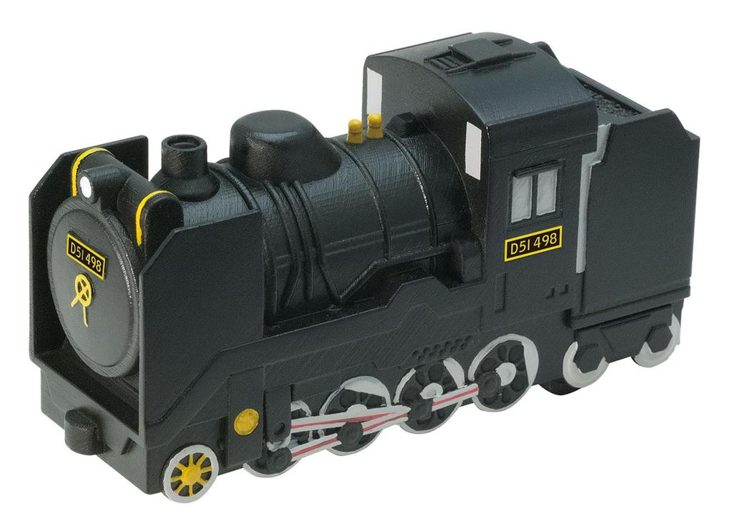 Masudaya Corporation Panel World Special Vehicle D51 Steam Locomotive