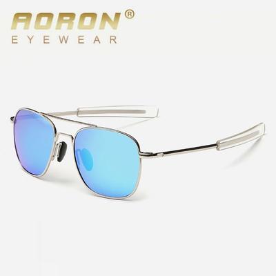 Óculos de sol polarizados, óculos de sol de design original, armação de metal, óculos antirreflexo UV400, moda masculina