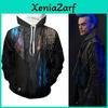 Lebendig Gestaltetes Descendants 3 Hades Kapuzenpullover Sweatshirt Für Ultimative Style