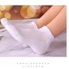 5 Pairs  Women's Short Socks Cotton Summer Thin Section of The Trend of Low-top Short Socks Sweat-absorbing Breathable Comfortable Solid Colour Mesh