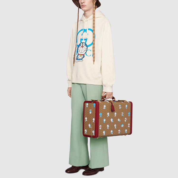 GUCCI Sweatshirts Unisex Beige Hooded Non Detachable Moderate 646953-XJDE1-9150