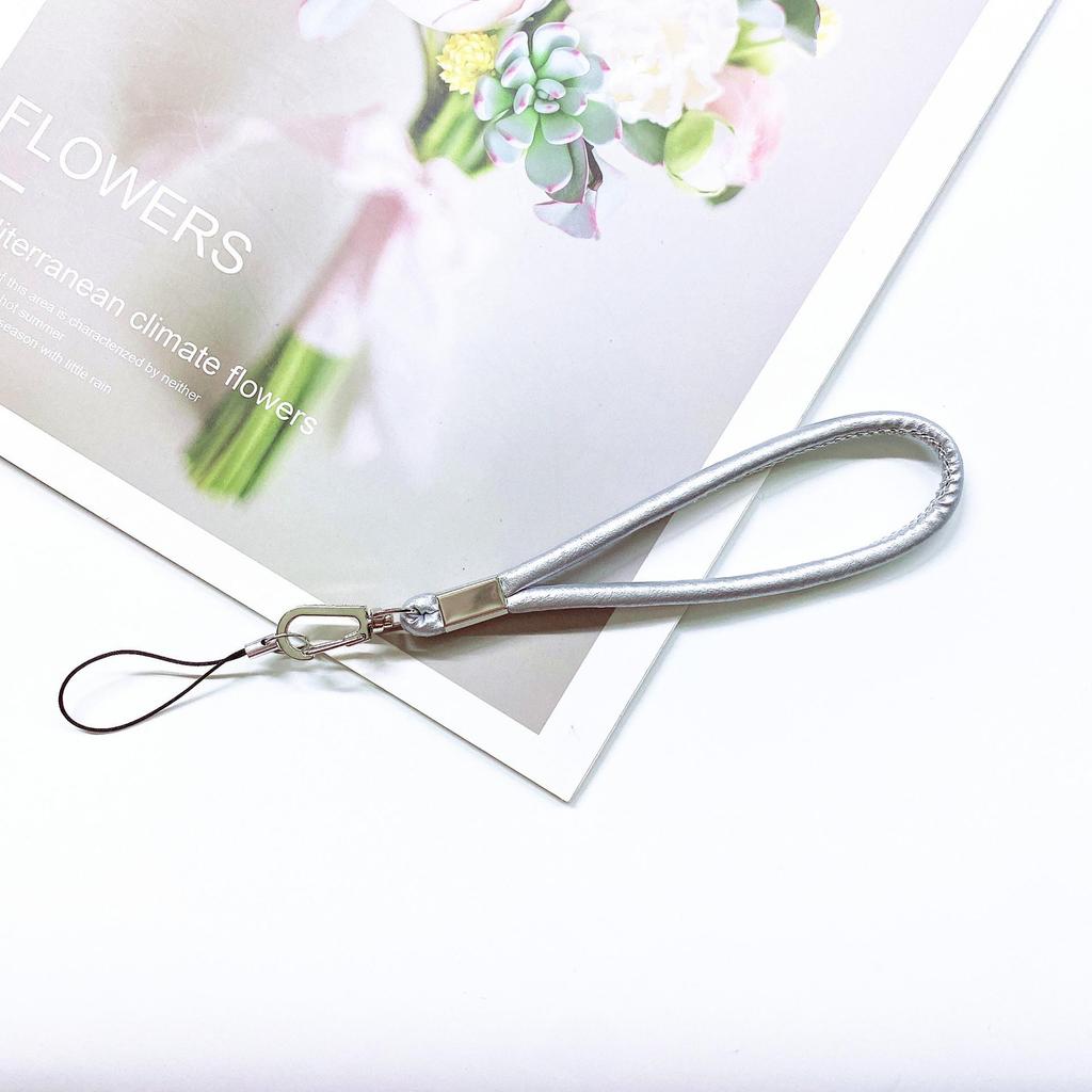 High-Quality PU Leather Unisex Phone Lanyard & Keychain Pendant