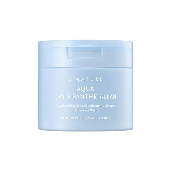 S.NATURE Aqua Oasis Panthealan Calming Pads 60 Sheets