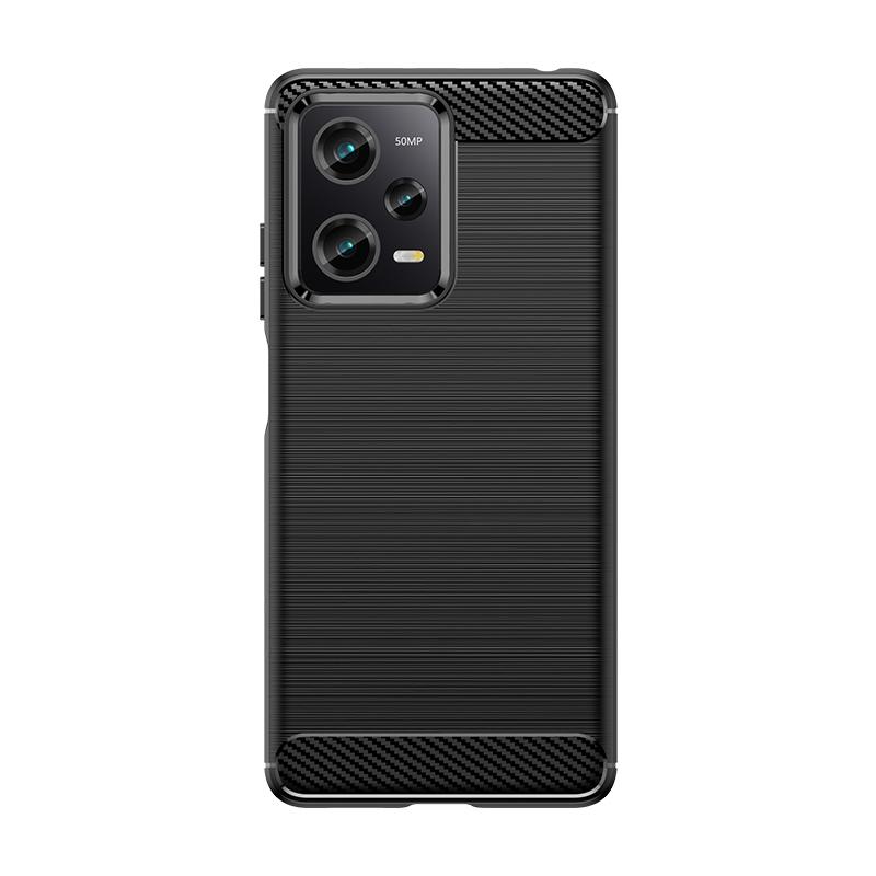 For Xiaomi Redmi Note 12 Pro Case Cover Redmi Note 12 Pro Capas Carbon Fiber Soft TPU Cover Redmi Note 12 11 13 Pro Plus Fundas
